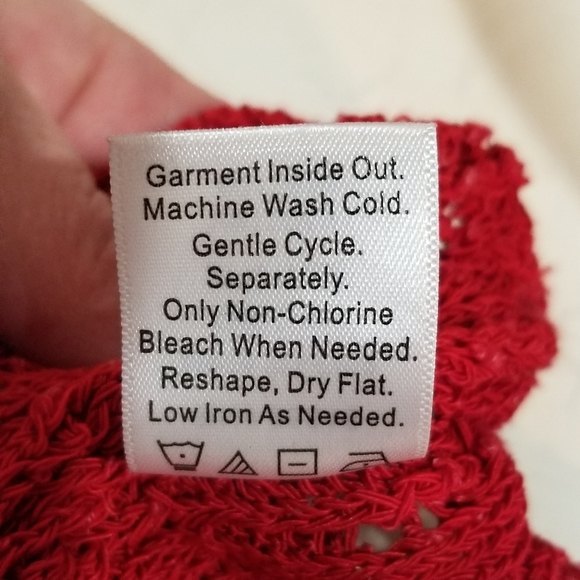 Coldwater Creek Red Stretch Sweater Size XL 16 - Picture 7 of 7